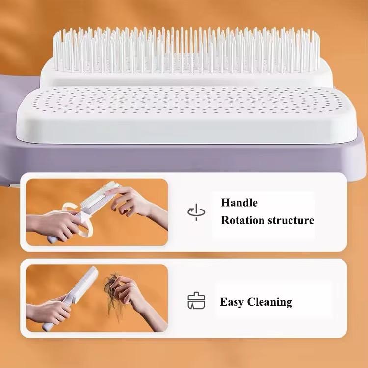 Self-Cleaning Hair Brush