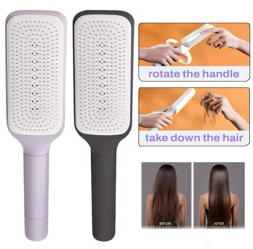 Self-Cleaning Hair Brush