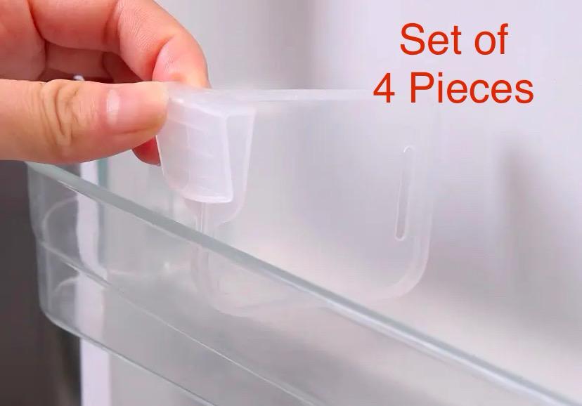 Refrigerator Shelf Divider - Organizer - Set of 4